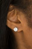 Just In TIMELESS - White Post Earring