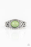 Set In Stone Green Ring