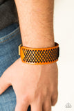 Cross The Line Brown Urban Bracelet