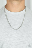 Double Dribble Silver Urban Necklace