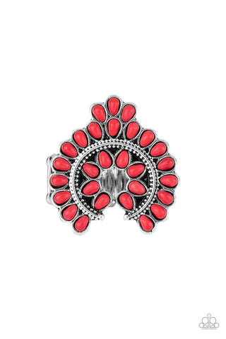 Trendy Talisman Red Ring