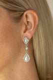 All-GLOWING White Post Earring