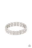 Mic Dropping Drama - White Bracelet