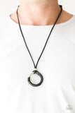 Get Over GRIT! Black Urban Necklace