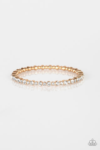 Seven Figure Fabulous - Gold Bracelet