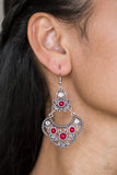 Garden State Glow - Red Earring