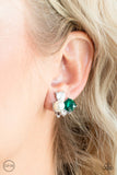 Highly High-Class - Green Clip-On Earring