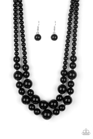 The More The Modest - Black Necklace