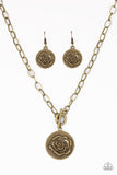 Beautifully Belle - Brass Necklace