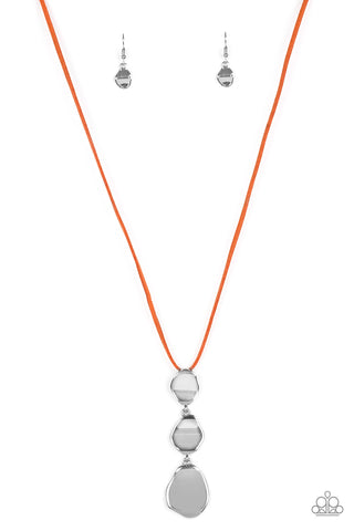 Embrace The Journey - Orange Necklace