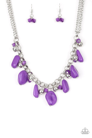 Grand Canyon Grotto - Purple Necklace