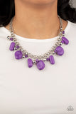 Grand Canyon Grotto - Purple Necklace