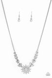 Garden Glamour - White Necklace