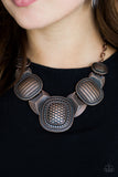 Prehistoric Powerhouse Copper Necklace