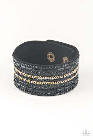 Rebel Radiance - Black Urban Bracelet