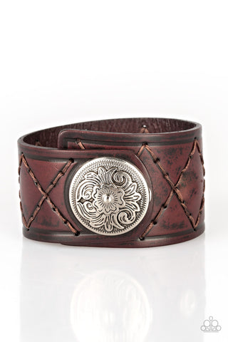 Badlands Bandit Brown Bracelet