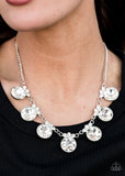 GLOW-Getter Glamour White Necklace