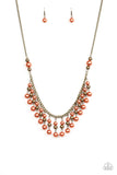 Location, Location, Location! Orange Necklace