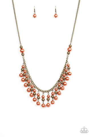 Location, Location, Location! Orange Necklace