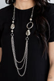 Rebels Have More Fun Silver Necklace