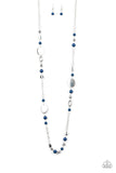 Serenely Springtime Blue Necklace