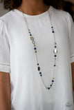 Serenely Springtime Blue Necklace