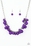 Walk This BROADWAY Purple Necklace