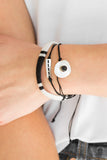 Jetsetter Journey - Black Urban Bracelet