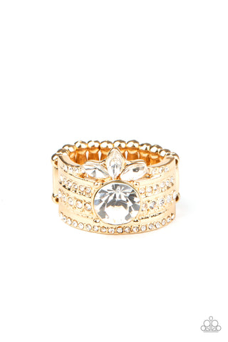 Top Dollar Bling - Gold Ring