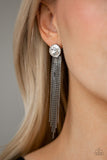 Level Up - Black Post Earring