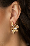 Deco Dynamite - Gold Post Earring