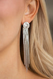 Level Up - White Post Earring