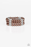 Ritzy Ritz Brown Bracelet