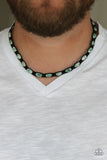 Slip and ROCKSLIDE - Green Urban Necklace