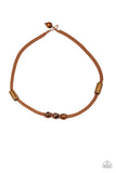 Honolulu Hustler - Brown Urban Necklace