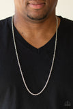 The Go-To Guy - Silver Urban Necklace