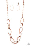 Ring Bling - Copper Necklace