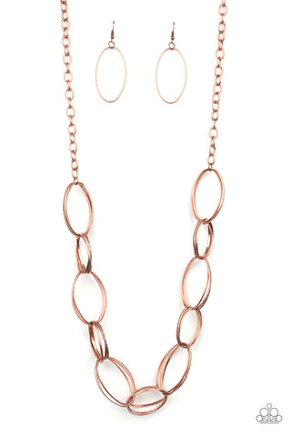 Ring Bling - Copper Necklace