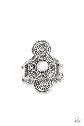 Desert Mandalas - White Ring