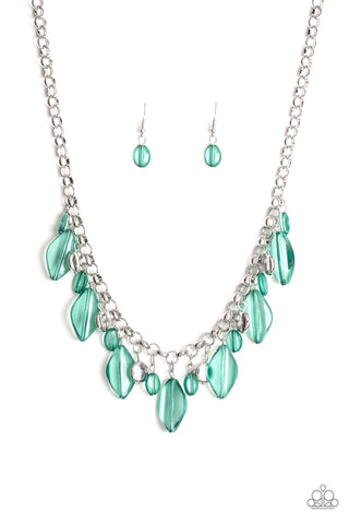 Malibu Ice Green Necklace