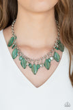 Malibu Ice Green Necklace