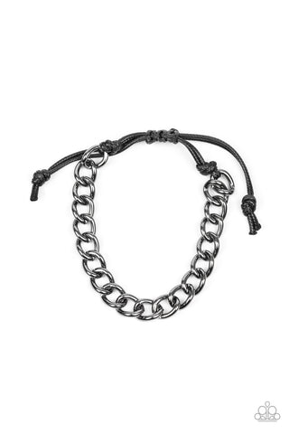 Sideline - Black Urban Bracelet