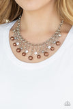 HEIR-headed - Brown Necklace