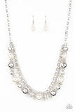 5th Avenue Romance - White Necklace