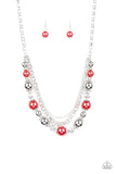 5th Avenue Romance - Red Necklace