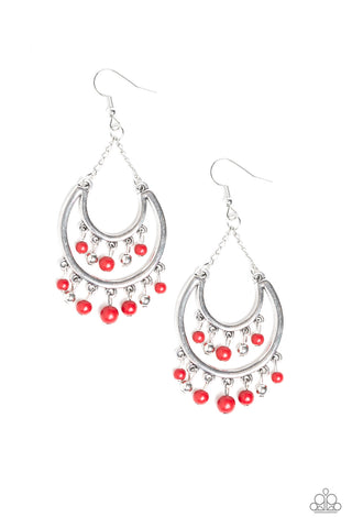 Free-Spirited Spirit - Red Earring