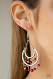 Free-Spirited Spirit - Red Earring