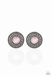 Fine Flora - Pink Post Earring