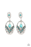 Terra Tribute - Blue Post Earring