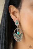 Terra Tribute - Blue Post Earring